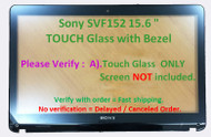15.6" Touch Digitizer Front Glass Screen Replacement for Sony VAIO SVF15211SNB