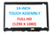 15.6" 1920X1080 Assembly Touch Screen REPLACEMENT Touch Digitizer Panel Glass LED LCD Display Lenovo Yoga 510 Bezel