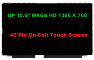 New REPLACEMENT 15.6" WXGA HD 1366X768 LCD Screen LED Display On-Cell Touch Digitizer HP TouchSmart 15-R138DS 15-R139DS 15-R136WM 15-R137DS 15-R137WM