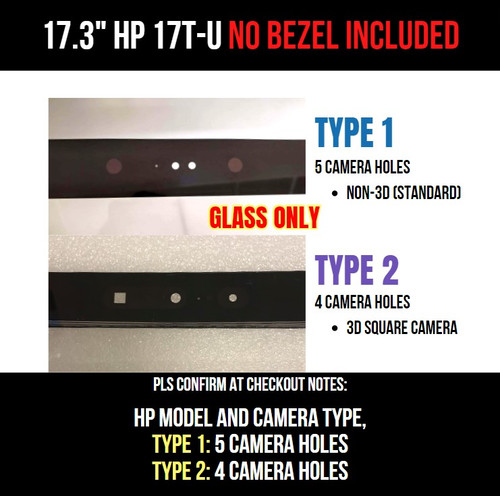 New REPLACEMENT 17.3" Touch Screen Digitizer Glass Panel HP Envy Notebook 17T-U200 17-U292CL 17-U294CL