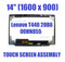 New REPLACEMENT 14" HD+ 1600X900 LCD Screen LED Display Touch Digitizer Bezel Frame Touch Control Board Assembly 00HM905 00HM039 Lenovo ThinkPad