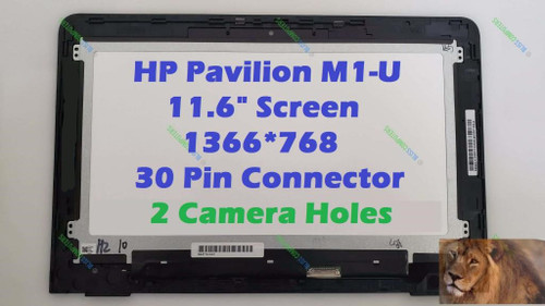 11.6'' HD LCD Display Touch Screen Digitizer Assembly + Bezel + Touch Control Board For HP Pavilion X360 M1-U M1-U000 M1-U001DX