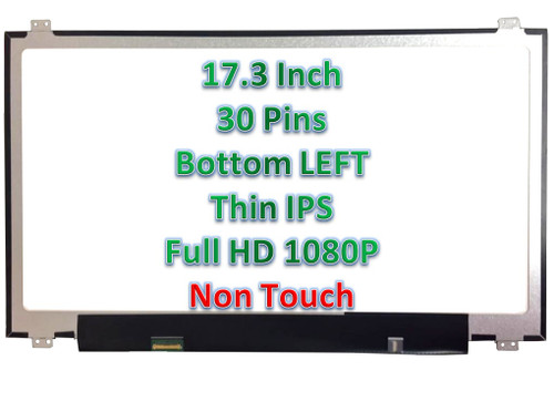 Generic LCD Display Replacement FITS - HP P/N L00869-001 17.3 FHD WUXGA 1080P Edp Slim LCD LED IPS Screen (Substitute Only) Non-Touch New