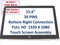 HP ENVY x360 15-aq015nd 15-aq led LCD screen touch Digitizer w/ black frame