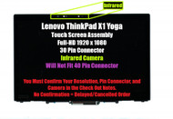 FHD Touch Screen Lenovo ThinkPad X1 Yoga 3rd Gen 01YT245 01AY920 IRCAM Bezel
