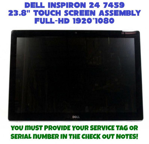 Genuine Dell Inspiron 24 7459 1920x1080 23.8" Lcd Led Touchscreen Assembly Nxw16