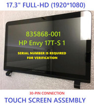 New REPLACEMENT 17.3" FHD 1920x1080 LED LCD Touch Screen Panel HP 17-S013CA 17-S017CL 17-S041NR 17-S043CL
