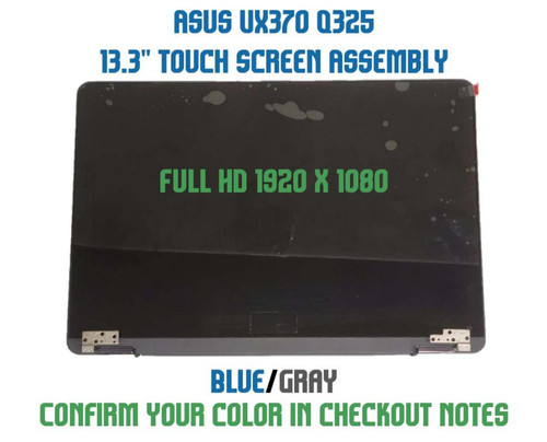 New REPLACEMENT 13.3" FHD 1920x1080 LCD LED Touch Screen Full Assembly 90NB0EN2-R20020 ASUS ZenBook Flip UX370 UX370UA UX370UA-1B