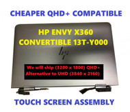 13.3" LCD Touch Screen Complete Assembly for HP ENVY X360 - 13T-Y000 906707-001