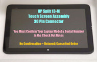 HP Split X2 13-M010DX 13.3" LCD LED Touch Screen Display Bezel Assembly