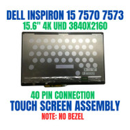 15.6" LCD Touch Screen assembly VPJVT Dell Inspiron 15 7573 7570 UHD