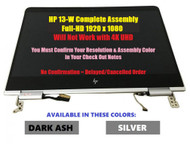 hP Spectre X360 13.3 13-w 13-W023DX 13-W0XX LCD Touchscreen Digitizer Assembly