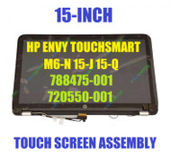LCD Screen Full Display Assembly for HP Envy 15-J 15-Q0 15-J003CL 720550-001