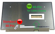 15.6" 120Hz IPS FHD LCD Screen Display Panel B156HAN13.0 LM156LFGL02 40 Pins