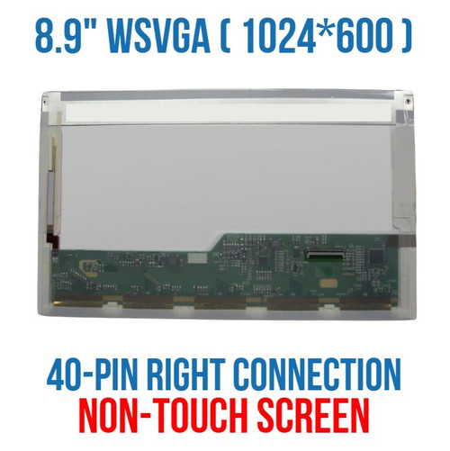 Au Optronics A089sw01 V.0 B089aw01 V.2 Laptop LCD REPLACEMENT Screen 8.9" Wsvga Led Matte