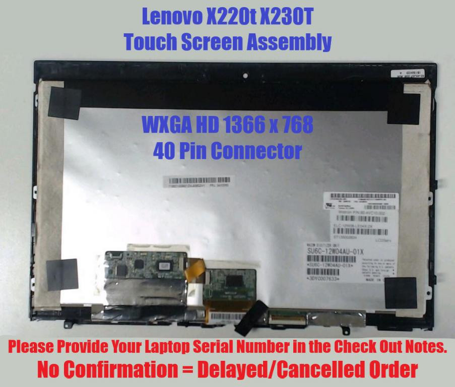 CARCASA LCD FRONTAL PARA PORTÁTIL LENOVO THINKPAD X230 X220