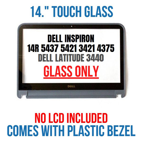 Dell Inspiron 14r-5421 5437 Touch Screen Digitizer Bezel 8cygw