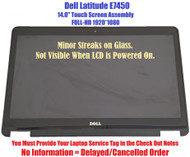 Dell Latitude E7450 14" FHD LED LCD Touch Screen Display 08MNKF Assembly
