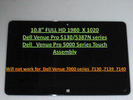 10.8" Full HD LQ108M1JW01 Touch LED LCD Screen Assembly Dell Venue Pro