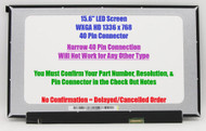 New Lenovo FRU 5D10T05360 Touch LCD Screen LED 15.6" HD Display Narrow Edge