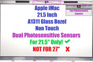 iMac A1311 MC309LL/A MC812LL/A 2011 21.5" Glass Display Cover 922-9795 Grade A