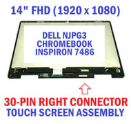 Dell Inspiron Chromebook 14 7486 NJPG3 touch screen assembly