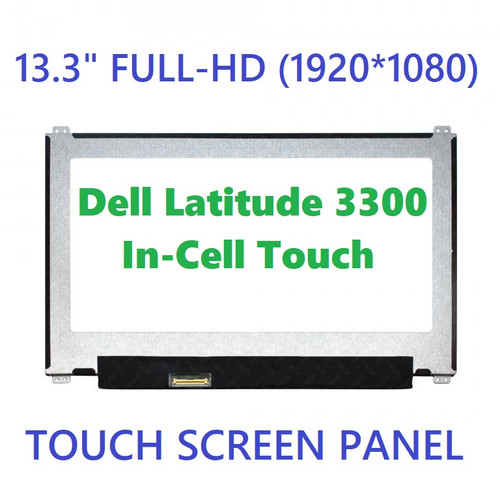 13.3" FHD LCD LED Touch Screen Display Digitizer DELL Latitude 3300 902VX