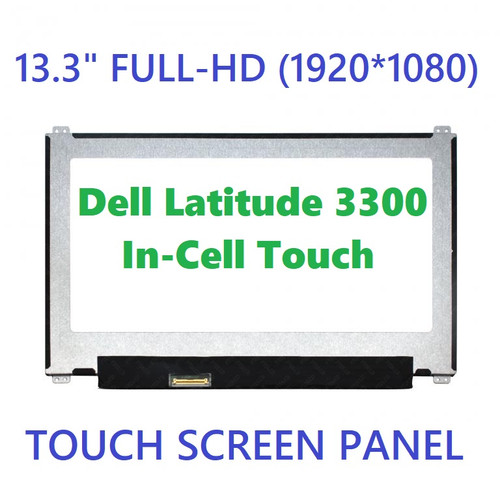 13.3" FHD IPS TOUCH LCD screen laptop panel B133HAK02.0 eDP 40 Pin DELL 0D2TNH