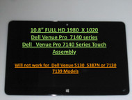 Dell Venue Pro 7140 10.8" Tablet FHD Touch Screen LED LCD Screen DG77R 0DG77R