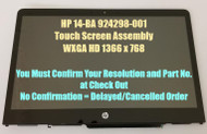 1366x768 LCD Touch Screen Assembly For HP Pavilion x360 14m-ba013dx 14m-ba015dx