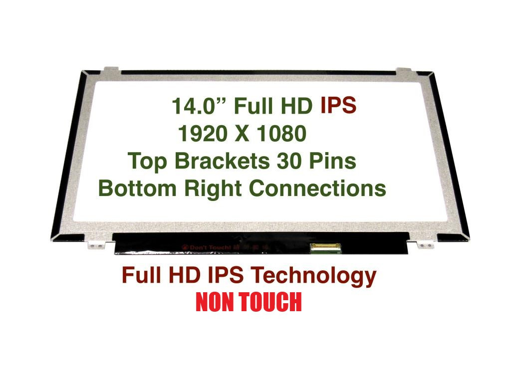 HP Elitebook 840 G1 Series 14" Laptop Screen 1920 x 1080 US Supply