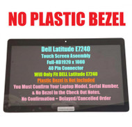 Dell Latitude E7240 12.5" Touch Screen FHD LCD Assembly 382VW