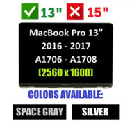 13.3" Apple MacBook Pro A1706 A1708 2016 MPDK2LL/A MPXW2LL/A LCD Screen Full Assembly