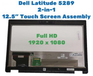 Dell Latitude 5289 12.5" LCD Touch Screen FHD 1920x1080 Bezel VDGH2 82MKG