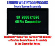 New Genuine Screen Lenovo ThinkPad W550s 15.6" FHD++ Touch screen LCD Panel 04W0014