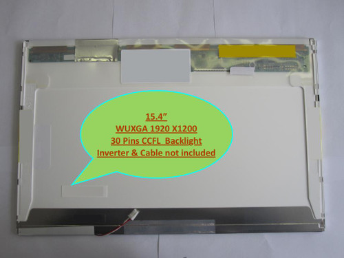 Hp Compaq 8510w Replacement LAPTOP LCD Screen 15.4" WUXGA CCFL SINGLE