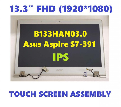 Au Optronics B133han03.0 1a REPLACEMENT LAPTOP LCD Screen 13.3" Full HD LED DIODE B133HAN03 Acer Aspire S7-391 IPS