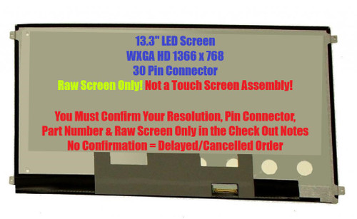 Hp Split 13-g100 X2 Replacement LAPTOP LCD Screen 13.3" WXGA HD LED DIODE (13T-M000 13T-M100 NON TOUCH)