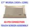 Laptop LCD Screen Dell Precision M6400 Lp171wu5(tl)(a1) 17" Lp171wu1(tl)(a6)