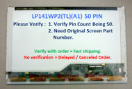 Laptop Lcd Screen For Lg Philips Lp141wp2(tl)(a1) 50 Pin 14.1" Wxga+