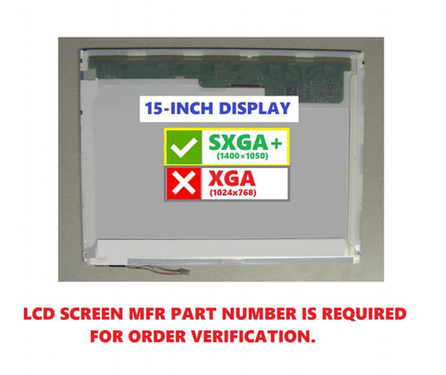 Fujitsu Cp150601-02 Replacement LAPTOP LCD Screen 15" SXGA+ CCFL SINGLE (CP150601-XX)