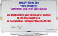 13.3" Laptop LCD Screen 1600x900 WXGA++ HD LED DIODE CLAA133UA01 Sony VPCSA27 VPCSA-113T pcg-41215t