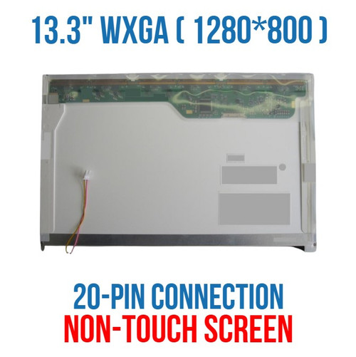 Apple Macbook Black REPLACEMENT LAPTOP LCD Screen 13.3" WXGA Single Lamp