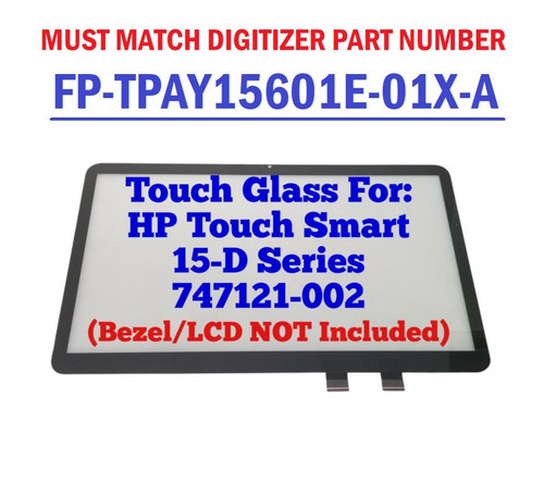 Hp 15-d045nr Replacement Touch Glass LCD Screen 15.6"