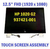 12.5 HP Folio 1020 G1 Touch Screen Digitizer LCD Display Complete