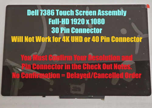 09ym7 Dell LCD 13.3fhd Tsp Lb