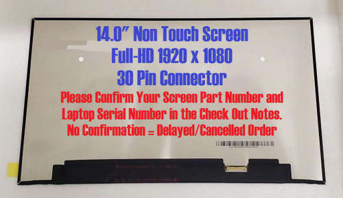 B140HAN05.3 1920x1080 14" FHD LED LCD Screen Laptop Display IPS