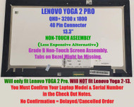 New Lenovo Yoga 2 Pro 20266 Assembly Non Touch LCD Screen LED for Laptop 13.3"