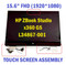 For HP ZBOOK STUDIO X360 G5 HU TS 15.6 FHD LCD Touchscreen Assembly L34867-001