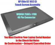 LP120UP1(SP)(A5) 12" HP Elite X2 1012 G1 FHD LCD Display Touch Screen 844861-001